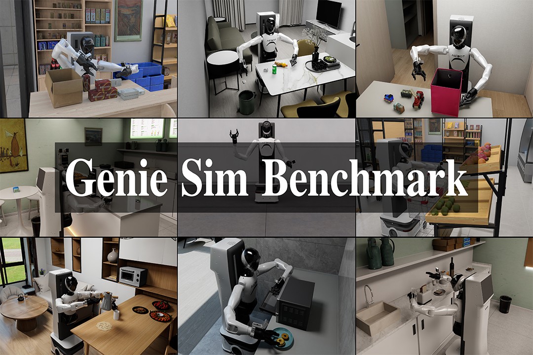 再掀开源浪潮！J9娱乐集团机器人发布并开源仿真评测工具Genie Sim Benchma...